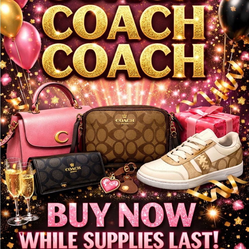 Coach Bags, Accessories, and Sneakers Closet